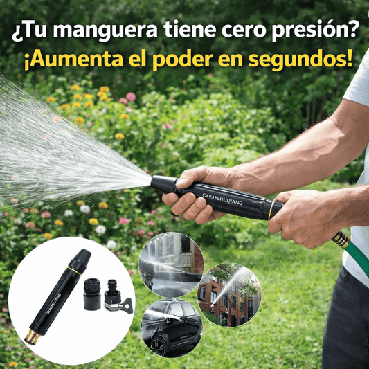 Kit Boquilla de Alta Presión ¡Convierte tu Manguera en Hidrolavadora!