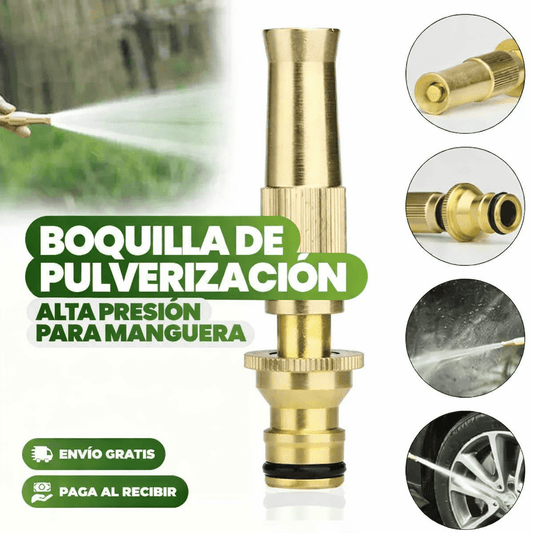 Boquilla para Manguera de Alta Presión – Lavado Fácil y Rápido